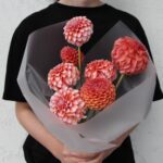 Букет из георгинов