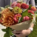 Кулек микс свежесрезанных цветов
